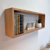 انواع شلف و دیوارکوب چوبی|کتابخانه، شلف، قفسههای دیواری|ری, شهرک نظامی|دیوار