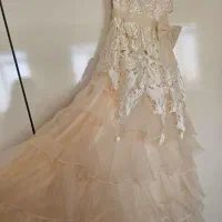 لباس مجلسی ماکسی نامزدی بله برون سایز ۳۸ و ۴۰