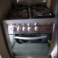 گاز فردار تکنوگاز۴شعله«استیل» نشانگر دیجیتال