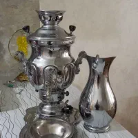 سماور ۴ لیتری استفاده کمتر بخاطر کمبود جا|سماور، چایساز، قهوهساز|تهران, شهرک ولیعصر جنوبی|دیوار