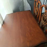 میز غذاخوری چهار نفره چوب