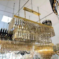 کارخانه لوسترسارینا(طبقاتی مدرن کریستال وارداتی)|لوستر و چراغ آویز|کرج, حصارک بالا|دیوار