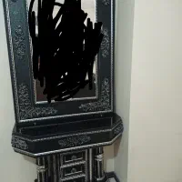 آینه کنسول و میز سالم در حد نو