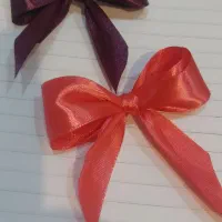 پاپیون روبانی حریر و ساتن