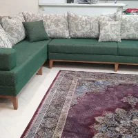 مبل ال . 2 تا کاناپه سه نفره|مبلمان خانگی و میز عسلی|کرج, کمال‌شهر|دیوار
