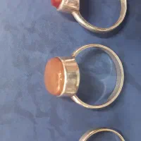 ۳عدد انگشتر عقیق قدیمی|جواهرات|ورامین, ورامین|دیوار