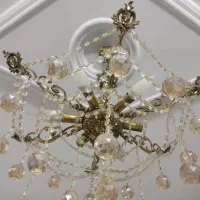 لوستر برنز|لوستر و چراغ آویز|هشتگرد, شهرک بعثت|دیوار