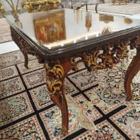 دوعدد میز جلو مبلی تمام منبت چوب راش|مبلمان خانگی و میز عسلی|مشهد, الهیه|دیوار