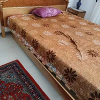 تخت چوبی دو نفره|تخت و سرویس خواب|محلات, |دیوار