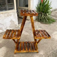 پایه گلدان چوبی|صنایع دستی و سایر لوازم تزئینی|آستانه اشرفیه, |دیوار