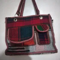 دوعدد کیف سالم سالمه سبزه استفاده نشده است