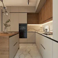 کابینت هایگلاس ( اِحیا چوب )