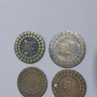 سکه نقره چکشی طلایی عیار پایین