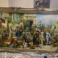 ،نام تابلو (تاج گذاری حضرت سلیمان و کافه روس)