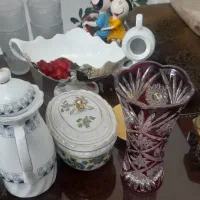 ظروف تزئینی مجسمه قدیمی|صنایع دستی و سایر لوازم تزئینی|کرج, برغان|دیوار
