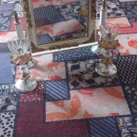اینه وشمعدان|صنایع دستی و سایر لوازم تزئینی|مینودشت, |دیوار