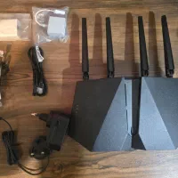 روتر و مودم xDSL گیمینگ ایسوس ASUS DSL-AX82U|مودم و تجهیزات شبکه|تهران, نارمک|دیوار