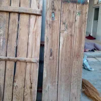 درب چوبی نوستالژی|کلکسیون اشیاء عتیقه|نیشابور, کلاغان|دیوار