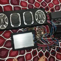 سیستم صوتی ماشین کامل به شرط نصب