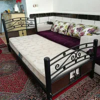 تختخواب تکنفره فلزی نونو