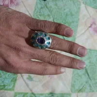 انگشتر نقره|کلکسیون اشیاء عتیقه|زاهدان, |دیوار