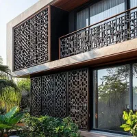 خدمات cnc فلزات برای نما، پله، نرده، آلاچیق