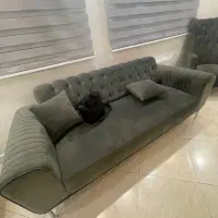 فروش میز /مبل/پرده زبرا|مبلمان خانگی و میز عسلی|هشتگرد, شهرک بار و بن|دیوار