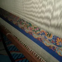 قالی تمام ابریشم  زنجان