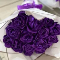 گل روبانی|گل مصنوعی|قره پشتلو, |دیوار