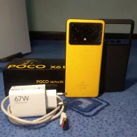 Poco x6 pro 512 زرد نو