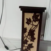 آباژور چوبی شیک|چراغ خواب و آباژور|بوکان, |دیوار