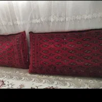 پشتی ترکمن دست باف