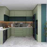 طراحی سه بعدی 3D کابینت - انواع ورقMDFو پی وی سی