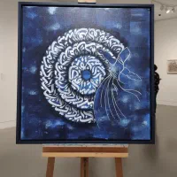 کالیگرافی نقاشی خط|تابلو، نقاشی، عکس|مشهد, فرهنگ|دیوار