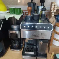 اسپرسو ساز و آسیاب مایر و نوا در حد نو