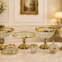 سرویس پذیرایی ۶ نفره  ۲۵ پارچه کریستال