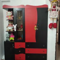 کمد نوزاد و کودکانه چوبی