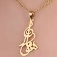 یک پلاک طلا به اسم ماهور گم شده