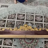 کتیبه پرده زیبای سلطنتی همراه چوب پردهقیمت منصفانه|پرده، رانر، رومیزی|اهواز, کوی شایسته|دیوار