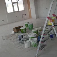 نقاشی ساختمان رنگ پلاستیک،رنگ روغنی، رنگ‌آکرلیک|خدمات پیشه و مهارت|اراک, |دیوار