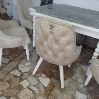 میز ناهارخوری طرح ماربل|میز و صندلی غذاخوری|رشت, نظری|دیوار