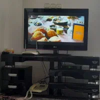 تلویزیون ۳۲ اینچ الجی + زیر تلویزیون