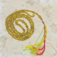 تسبیح سنگ شاه مقصود جلال آباد عسلی ۱۰۱ دونه