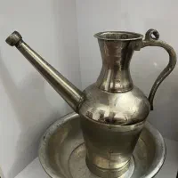 آفتابه  و لگن مس