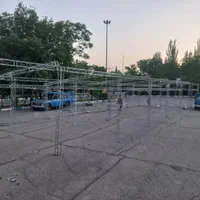 اسپیس قاب بنر،غرفه،استیج،داربست، چادر