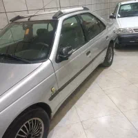 پژو ۴۰۵ دوگانه شرکتی نقره مدل ۸۹