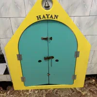 خانه بیزی برد|اسباب‌بازی بچه|بانه, |دیوار