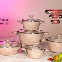 رویال تفلون مدل گلدانی|ظروف پختوپز|اردبیل, |دیوار