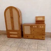 ساخت انواع سیسمونی تخت و کمد و دراور و سرویس خواب