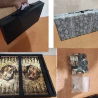 تخته نرد سفری برای مهمانی یا محل کار و پارک و سفر